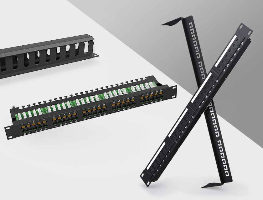 配線架,跳線架,理線架傻傻分不清?看這里!