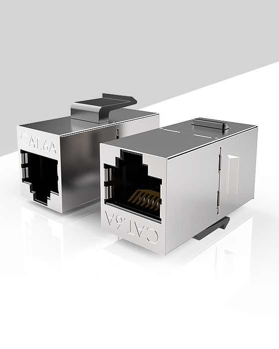 Shielded RJ45 Keystone Coupler