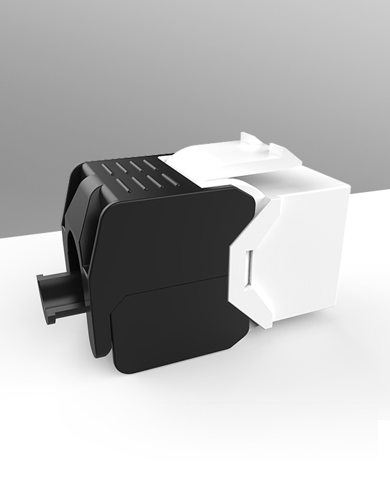 超六類網絡模塊