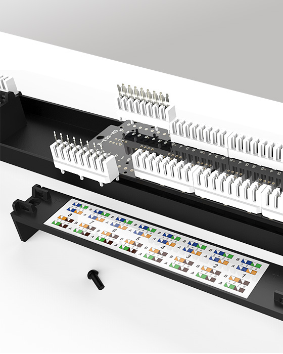 1U16口-網(wǎng)絡(luò)配線架