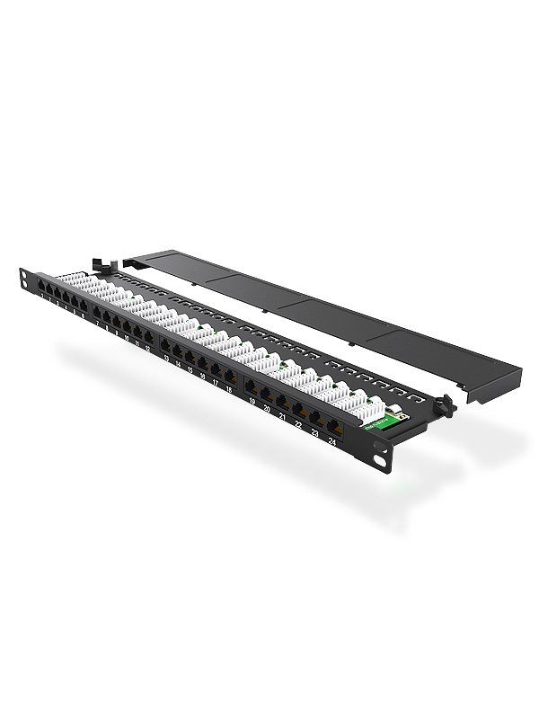 0.5U 24 Ports Network Patch Panel