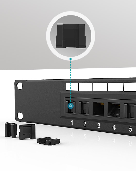 1U16口-網(wǎng)絡(luò)配線架