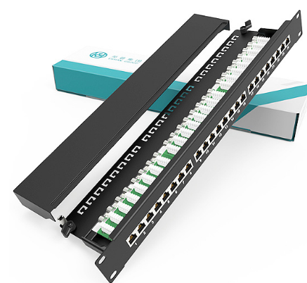 1U24口全包圍款網(wǎng)絡(luò)配線架有何不一樣特點？