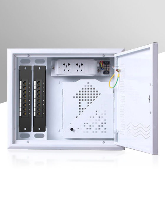 1U8口-弱電款網(wǎng)絡配線架