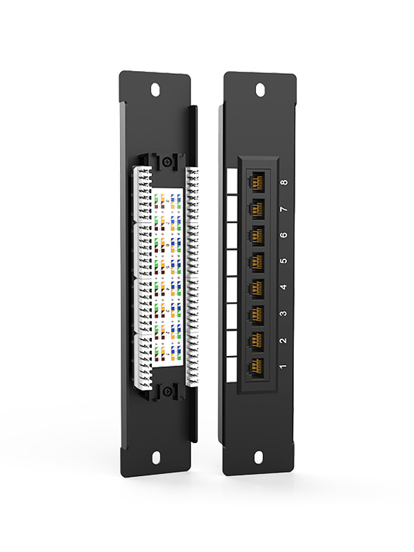 1U8口-弱電款網(wǎng)絡(luò)配線架