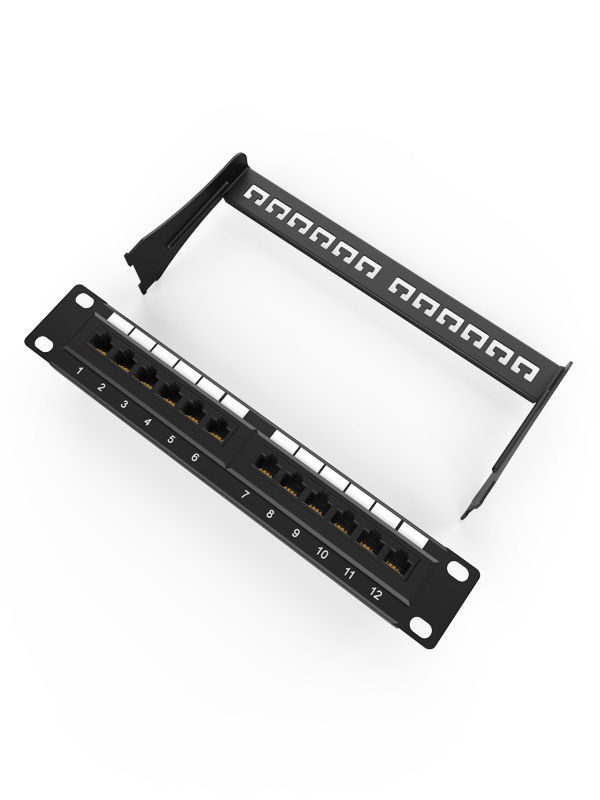 1U12口-網絡配線架