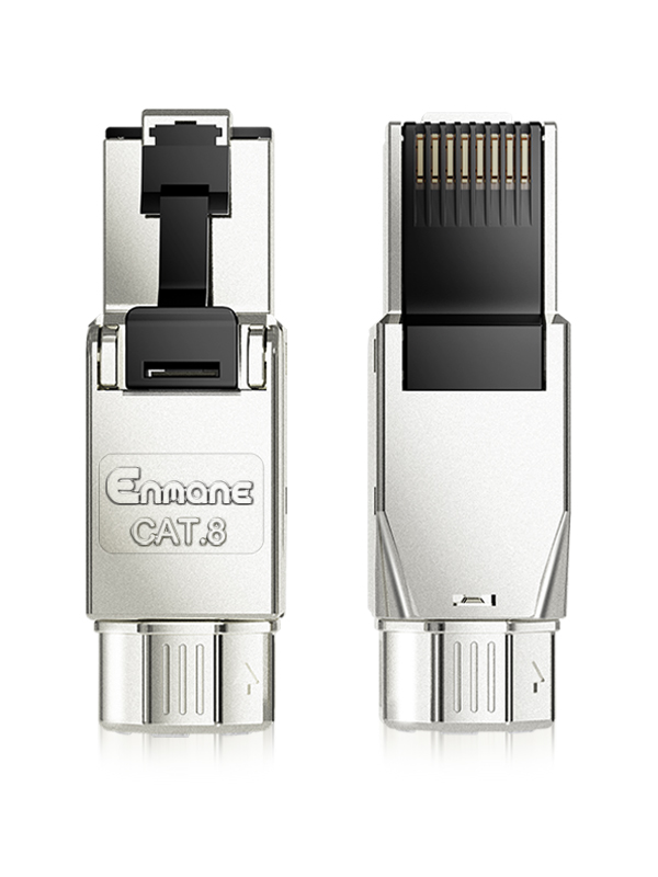 超短屏蔽免打水晶頭