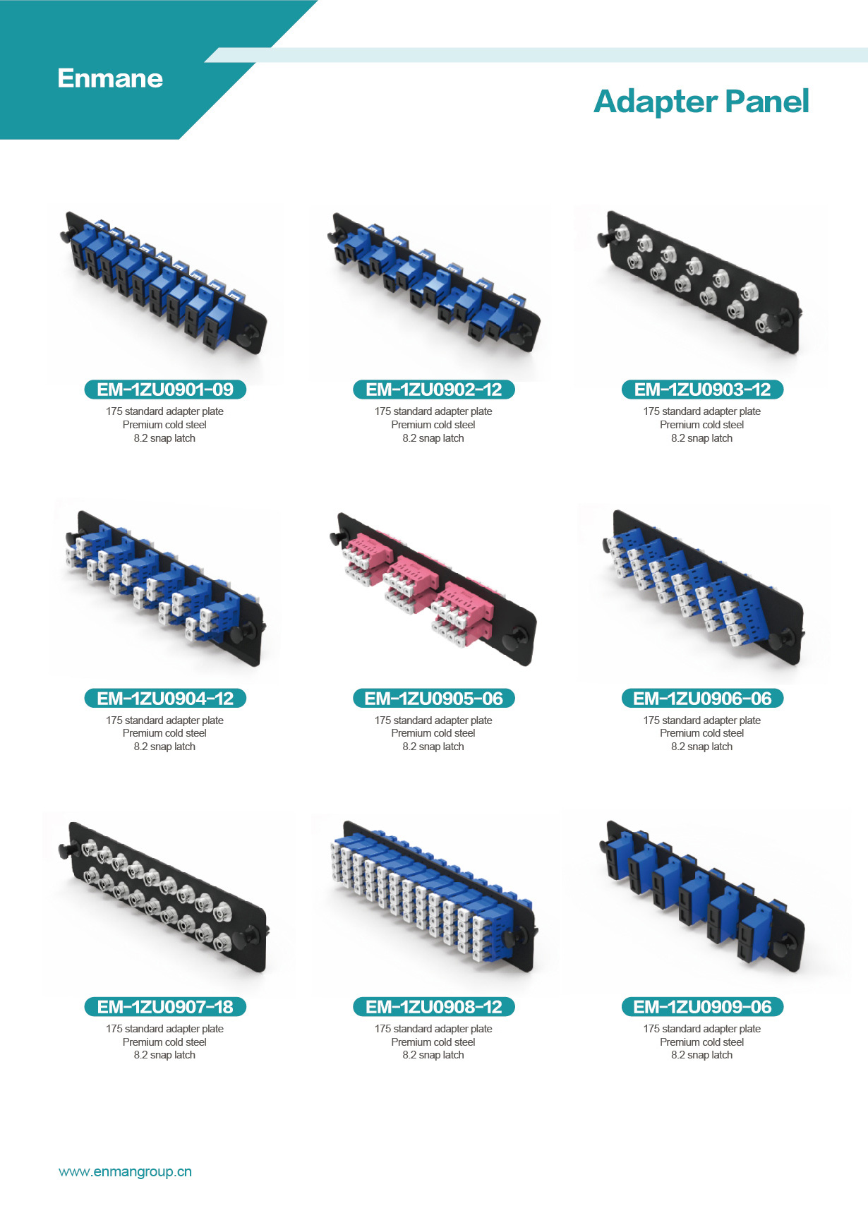 Fiber Optic Adapter Panel