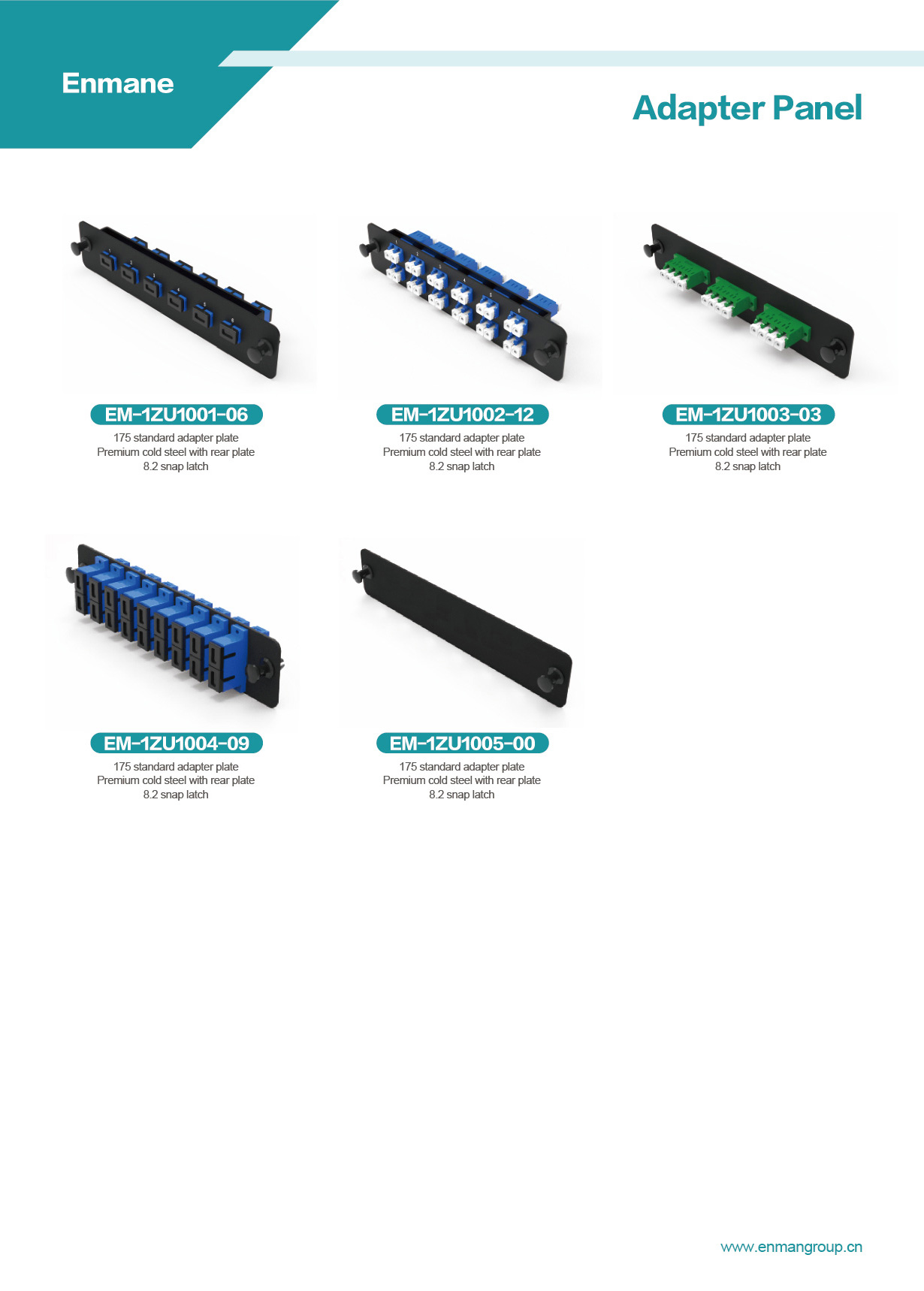 Fiber Optic Adapter Panel