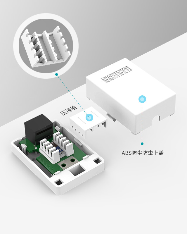 單口雙口-網絡接線盒