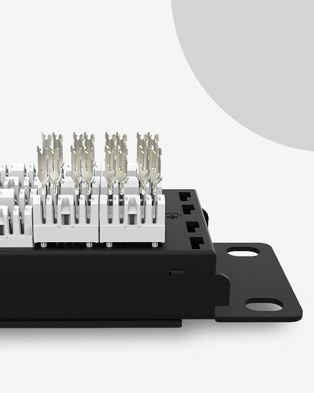 1U48口-防塵網絡配線架