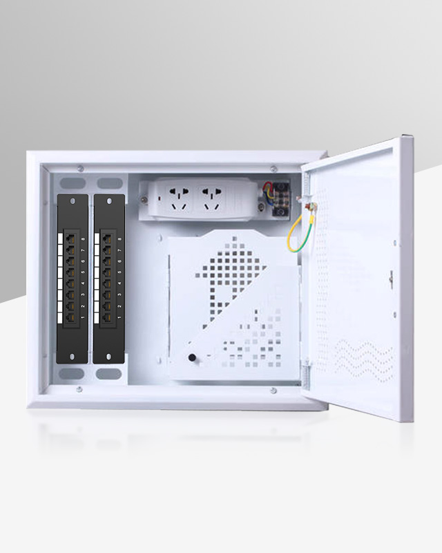 1U8口-弱電款網(wǎng)絡配線架